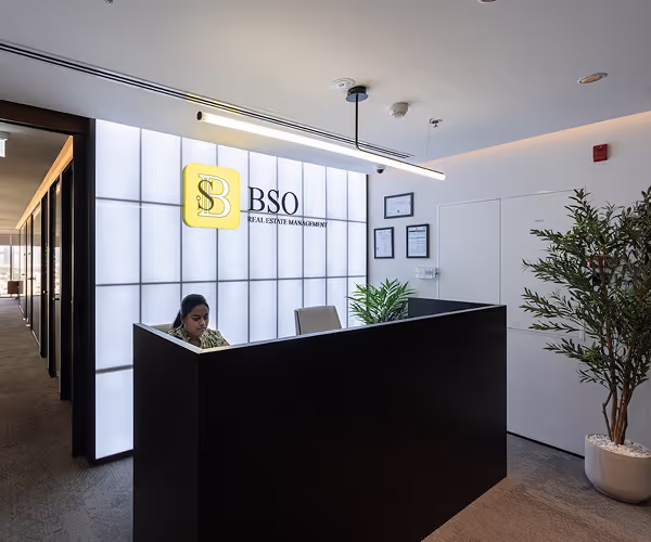 A look of BSO Real Estate Management office